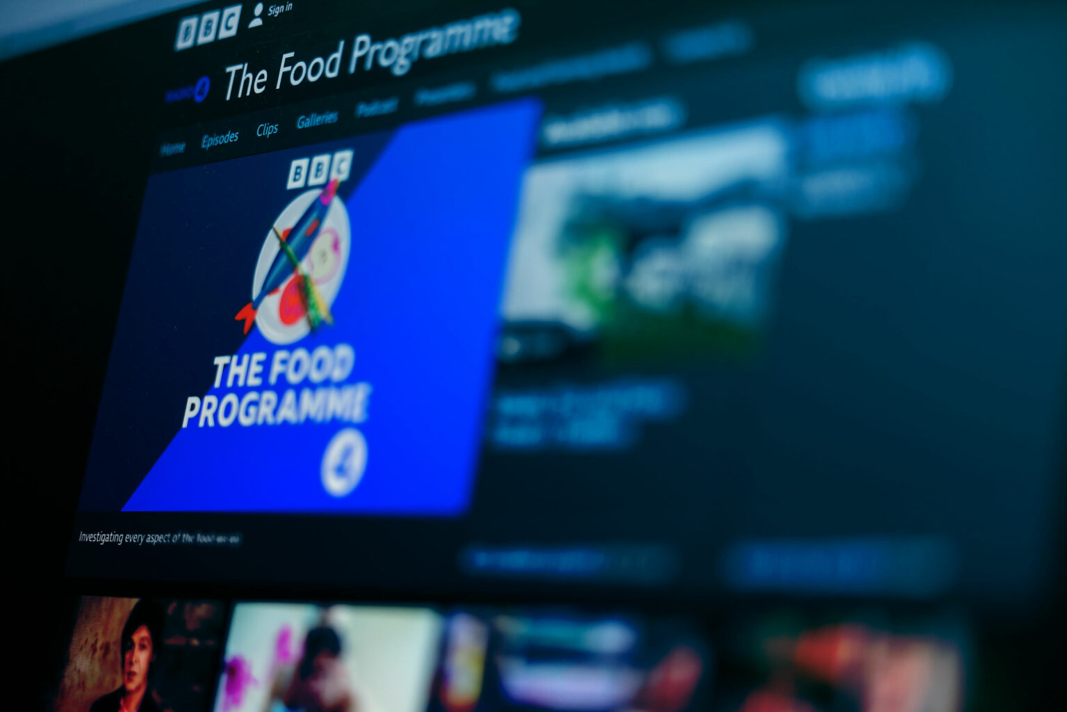 NEWS BBC Radio 4 "The Food Programme" portrayed "Bake for Ukraine" initiative!