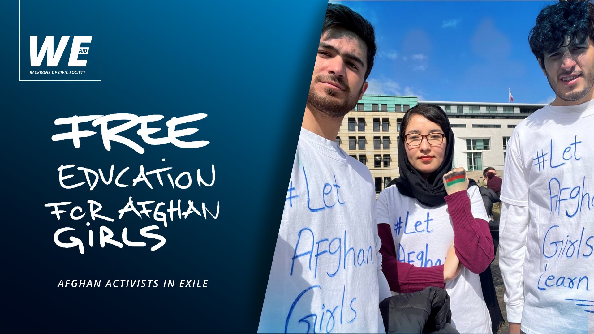 initiative for afghan schoolgirls learn - education is a humanright