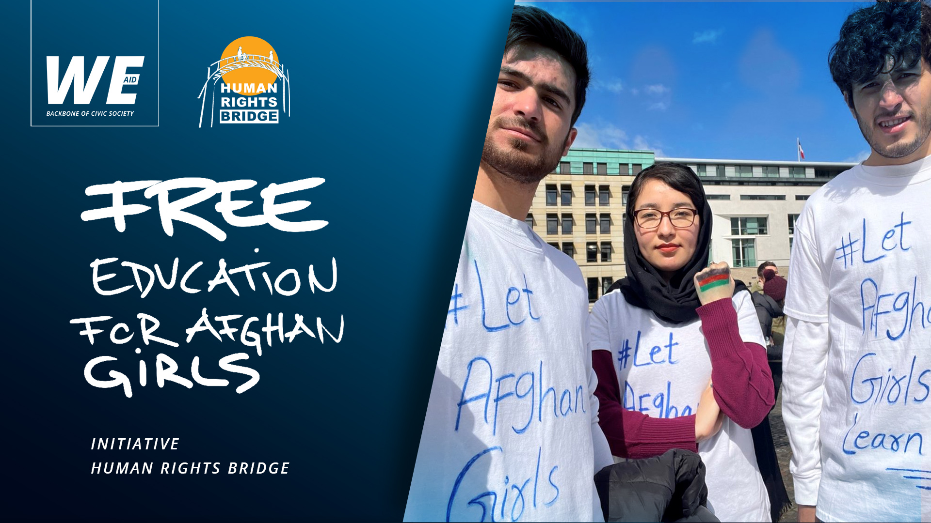 Watch a short video on HUMAN RIGHTS BRIDGE - education is a humanright